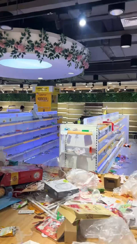 超市百货超市倒闭